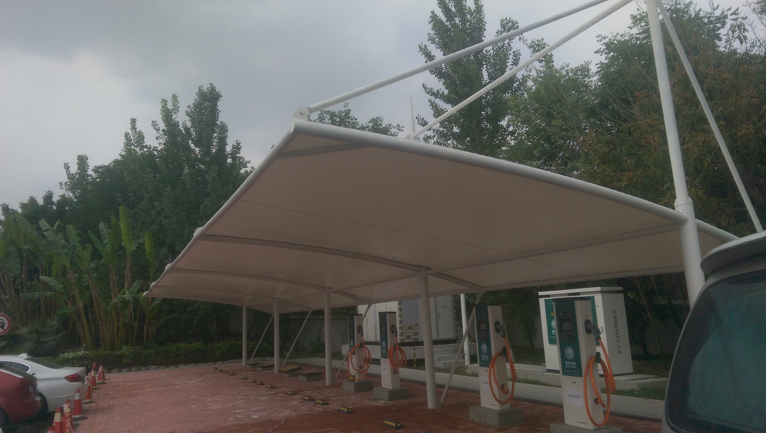 城南高速膜結構雨篷